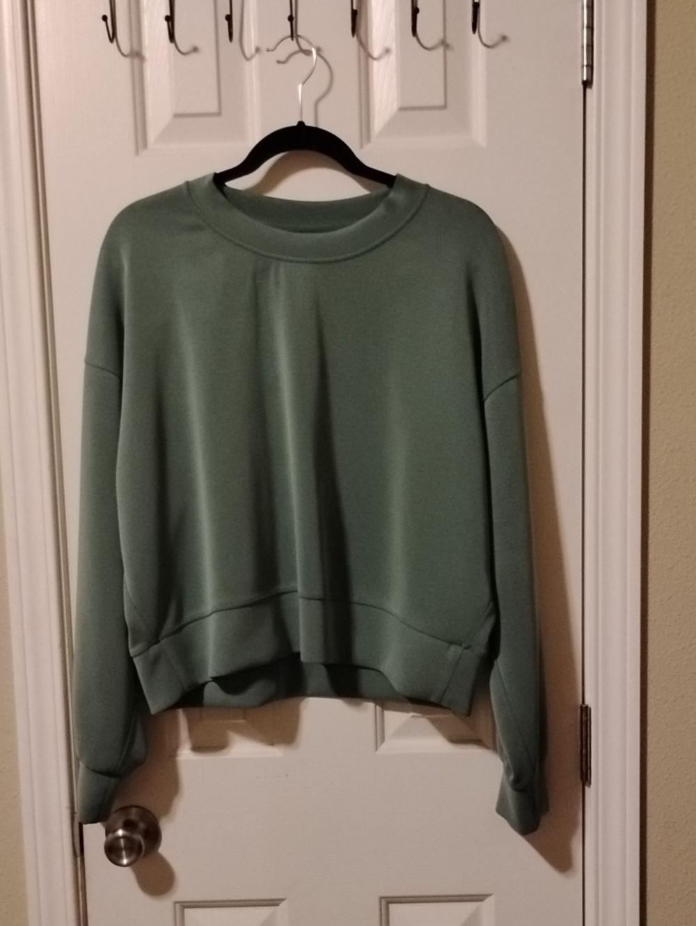 lululemon athletica Sage Green Crewneck Sweater